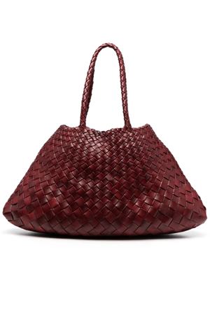 Santa Croce Big bordeaux tote bag DRAGON DIFFUSION | 8892BORDO